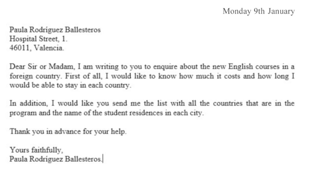 Cómo redactar una carta formal en inglés? | phone english blog